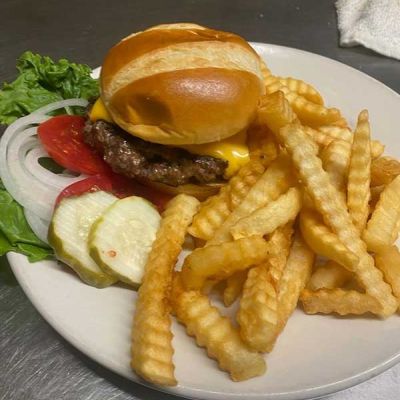 Cheeseburger & Fries