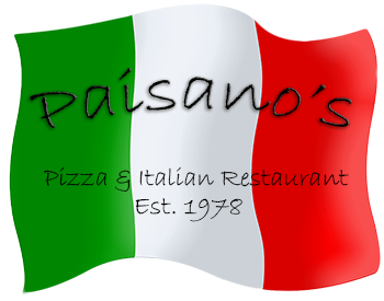 Paisano's Pizza & Italian Restaurant, 350 W. Maple Street, New Lenox, IL  60451 - 815-485-2422